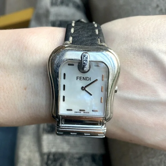 Fendi | Accessories | Fendi Buckle Watch Stainless Steel Mother Of